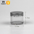 50ml plastic cosmetic jar transparent